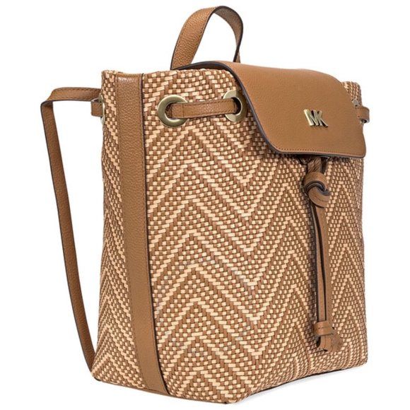 Michael Kors Acorn Herringbone Backpack